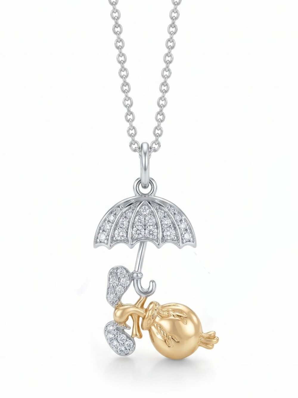 Tweety Bird Umbrella Necklace, Looney Tunes × Charmed Aroma